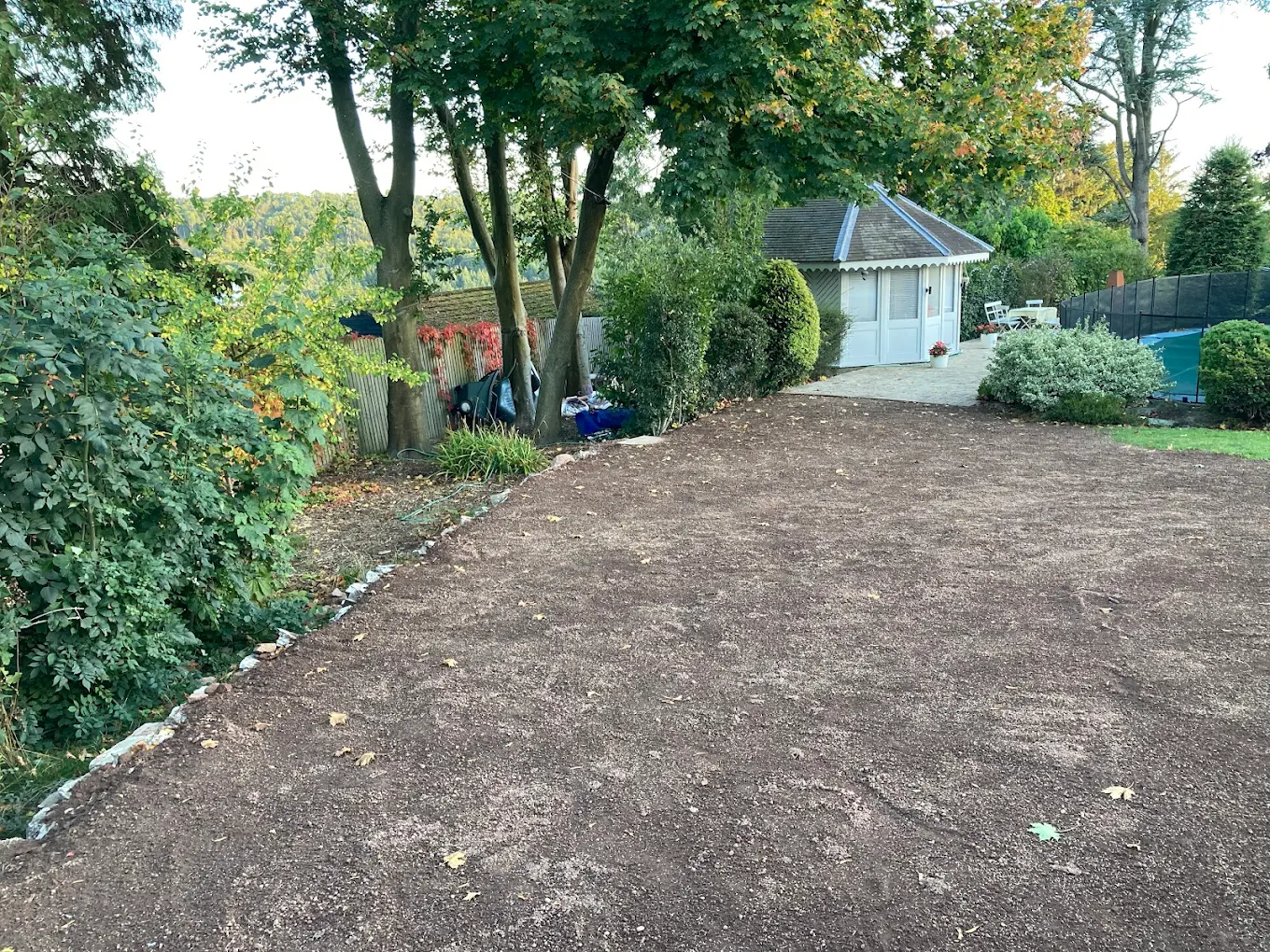 Garden landscaping